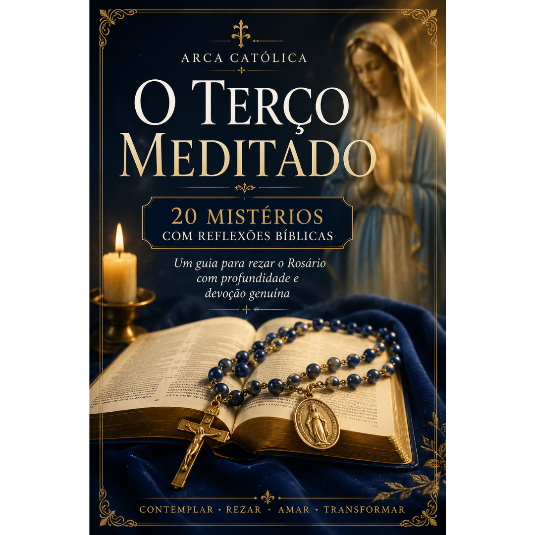 O Terço Meditado — 20 Mistérios com Reflexões Bíblicas