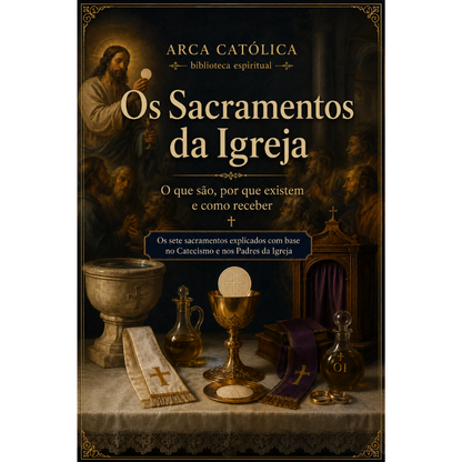 Os Sacramentos da Igreja — O que são, por que existem e como receber