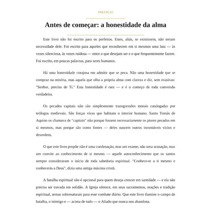 Os Sete Pecados Capitais e a Batalha Interior