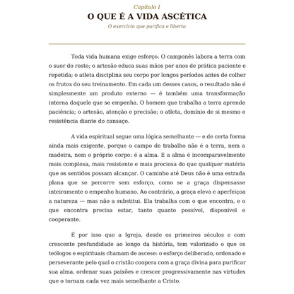 A Purificação da Alma — Introdução à vida ascética