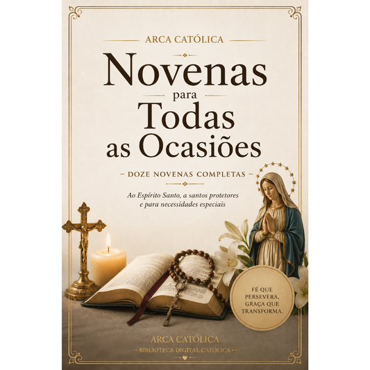 Novenas para Todas as Ocasiões — 12 Novenas Católicas Completas